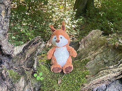 Kuscheltier Eichhörnchen