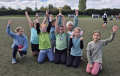 Siegerfoto der Mädchen