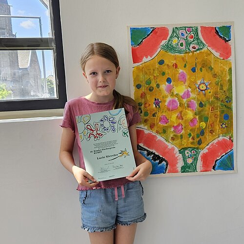 Gewinnerin beim LuFo-Kunstpreis 2025