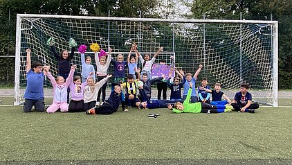 Mannschaftsfoto der 4a