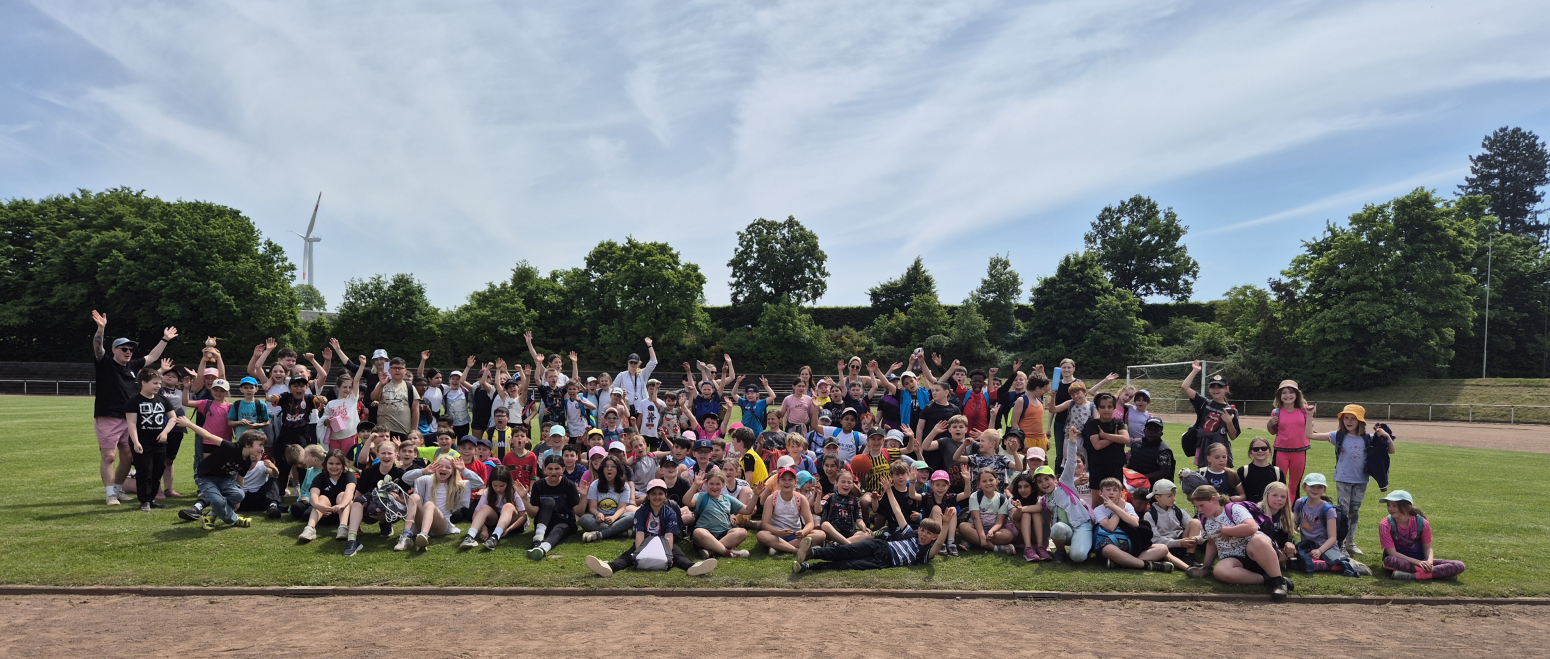 Gruppenbild Bundesjugendspiele